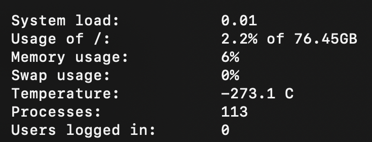 aws says my server is at absolute zero. cool bug bro <a href="/awscloud/">Amazon Web Services</a> 🧊💻