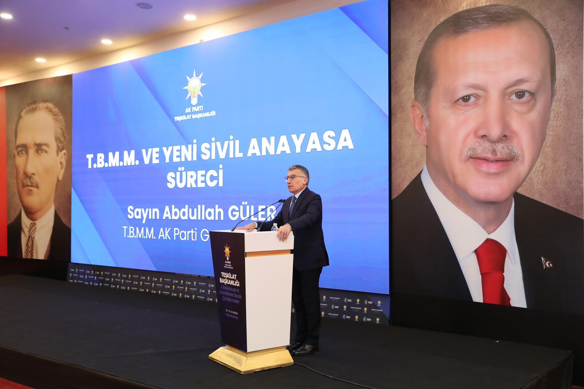 İl Başkanları ve İl Koordinatörleri Çalışma Kampımıza katılarak, bizlerle kıymetli tecrübelerini ve değerlendirmelerini paylaşan; Genel Başkanvekilimiz Sn. Mustafa Elitaş’a, Tanıtım ve Medya Başkanımız Sn. Faruk Acar’a, Parti Sözcümüz Sn. Ömer Çelik’e ve Grup Başkanımız Sn.