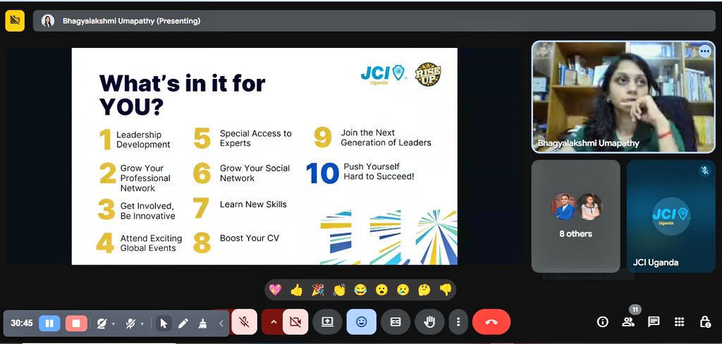 JCI Uganda tweet media