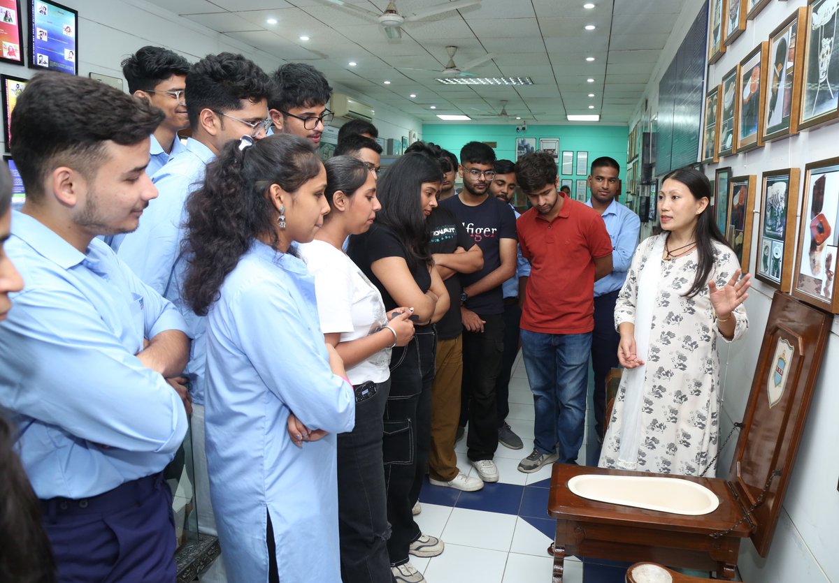 SulabhIntl's tweet photo. Great to welcome another 42 students from @TataSTRIVE, Mahavir Enclave, to the Sulabh Campus! Their energy and curiosity sparked meaningful conversations on sanitation, innovation & social impact.
#TataSTRIVE #SulabhInternational #YouthEmpowerment #SanitationForAll https://t.co/esuI6SunS5