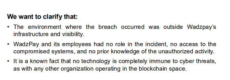 While some $WCO supporters are right that blockchain can’t export a FHD video from someone’s in house camera catching you clicking the sell button, it does drastically narrow down the possibilities. One of them being that it makes <a href="/Anish_tweeets/">Anish</a> convenient little story impossible