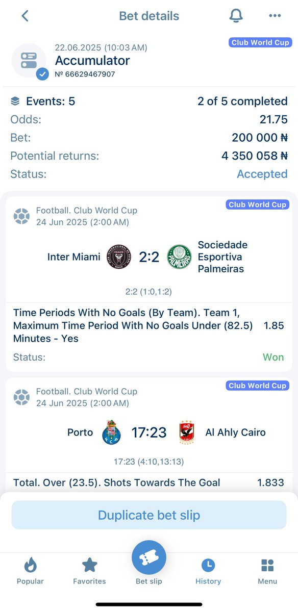 Hope you play am 😉

#4.3M loading 🙏

3games to go 🙏

#Na who retweet we go remember once e boom 💥 

#Retweet 🔁 🙏

#Tag your friends under the comment section 👇

<a href="/iamBigChops/">Big Chops</a> <a href="/bello_adefunke/">Bello Adefunke</a> <a href="/Mrbankstips/">MrBanks💰</a> <a href="/BettKMax/">Max</a> <a href="/enokay69/">Enokay69</a> <a href="/jayfund11/">The only jayfund11</a> <a href="/JONERO10/">JONERO♏♂️</a> <a href="/mrbayoa1/">Mr Bayo</a> <a href="/george__picks/">George_Picks 👨‍🍳</a>