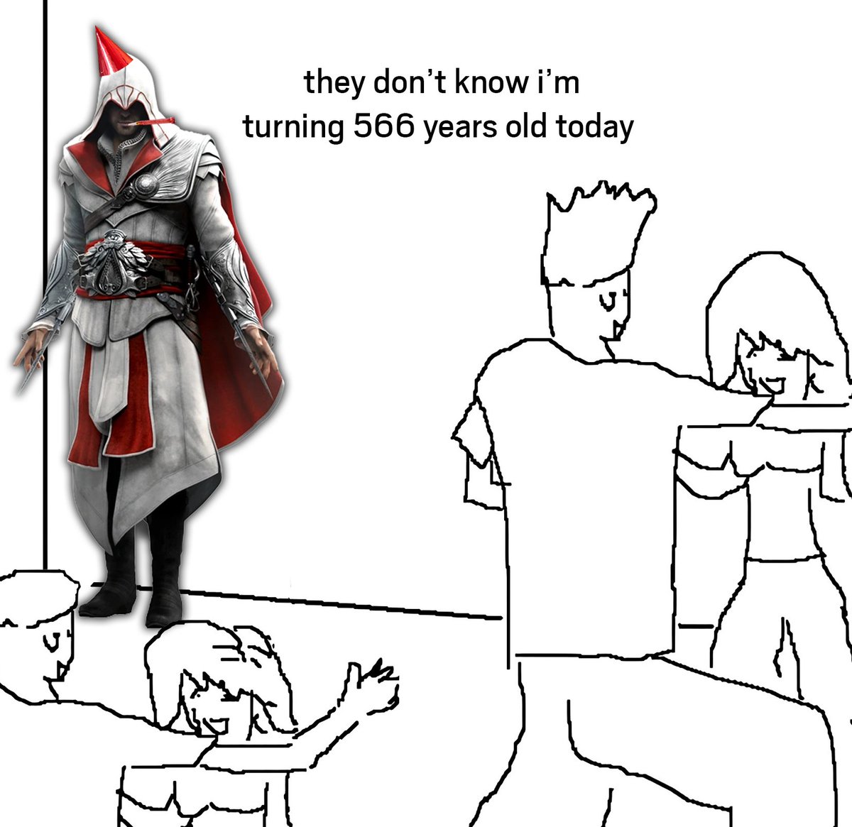 Happy Birthday to the goat, Ezio Auditore! 🎂