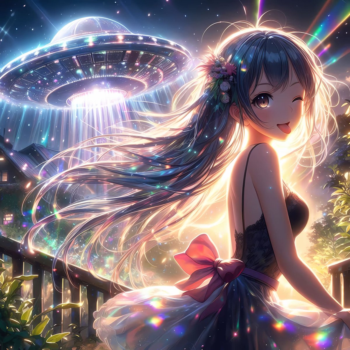 #涼を呼ぶ見返り可愛い子達 🎊🎉 
涼しそうなの呼んでみた子で参加です🛸