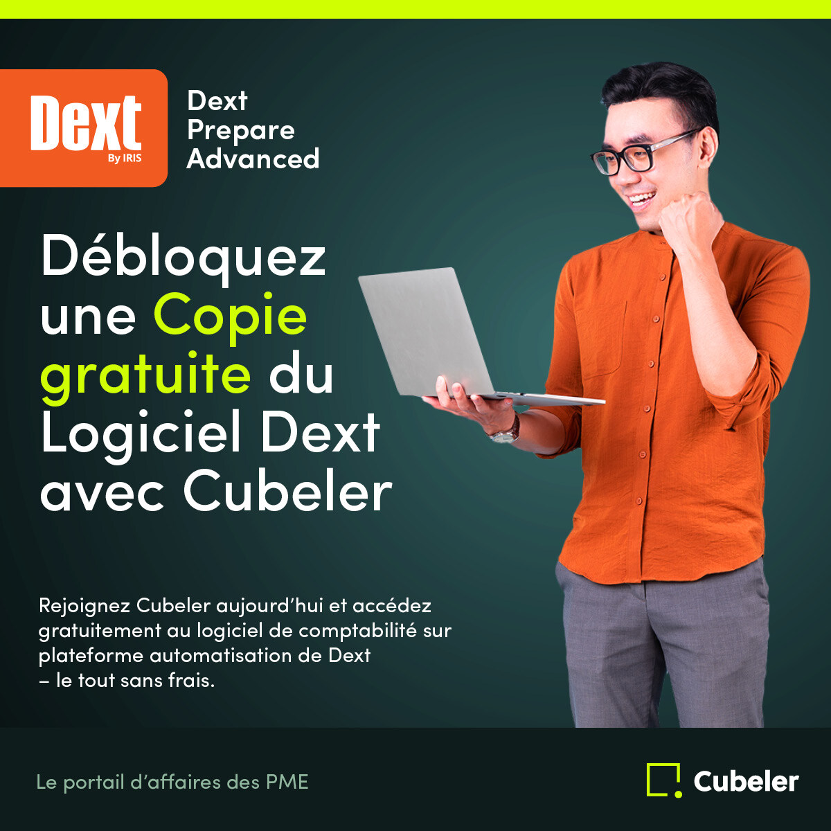 Débloquez l'accès gratuit au logiciel de comptabilité automatisée Dext

Rejoignez Cubeler  et obtenez un accès gratuit à la plate-forme de pointe d'automatisation de comptabilité Dext.

hubs.la/Q03mk2540