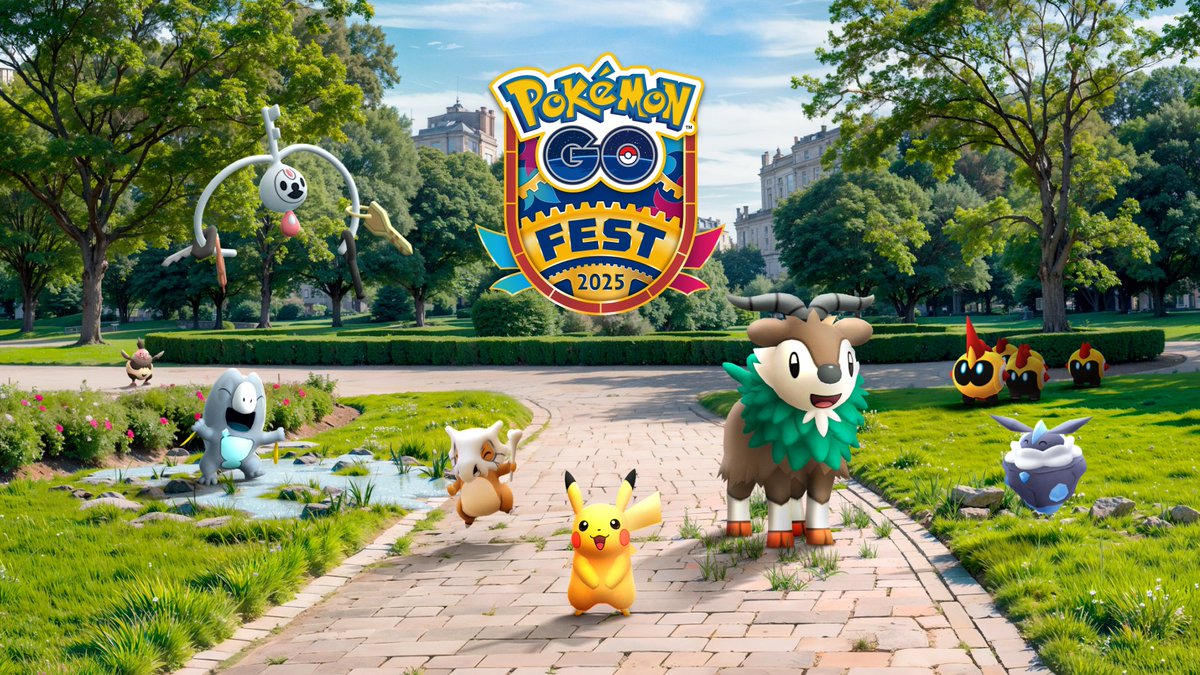 ¡Estamos más que contentos de poder daros los detalles sobre los desafíos de Ultrabonus del Festival de Pokémon GO 2025! 

¡Podéis colaborar con otros Entrenadores del mundo para desbloquear versiones mejoradas de los próximos eventos!

pokemongolive.com/post/go-fest-2…

#PokemonGOFest2025