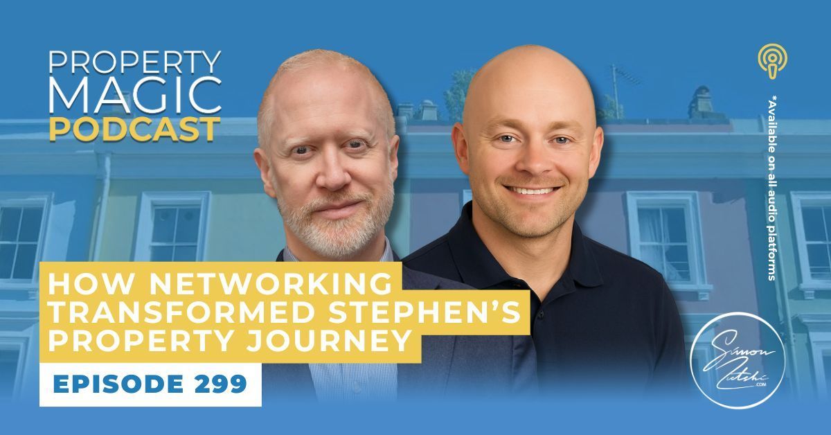 🎙️From Army Officer ➡ £100K+ property income 💰

<a href="/simonzutshi/">Simon Zutshi</a> chats with Stephen Blunston about:
✅ Focusing on 2 postcodes
✅ Involving your partner
✅ Power of networking &amp; Mastermind
✅ Taking action over overthinking

Listen now 👉 simonzutshi.com/property-magic…

#PropertyInvesting