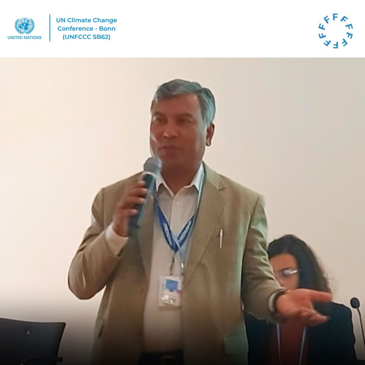 At SB62 in Bonn, Kazi Amdadul Hoque, Senior Director at Friendship, joined global experts to speak at the side event “Enhancing Capacity for Synergistic Rio Conventions Implementation.”

#ClimateAction #RioConventions #NatureBasedSolutions #friendshipngo