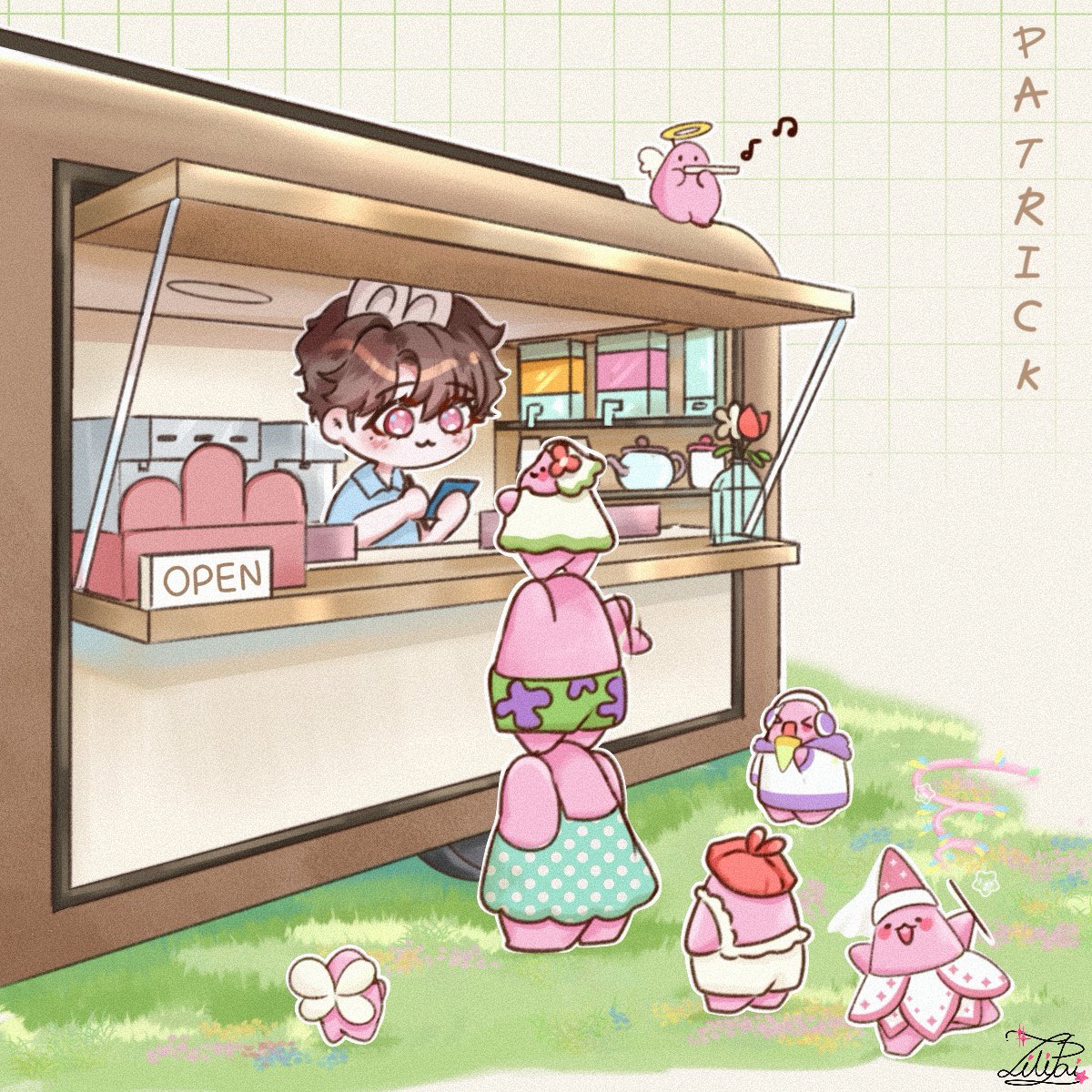 ⋆｡˚🐰.🍂 🥧.ᐟ　

#TheChineseRestoS9xPatrick_EP1
#แพทริค #PatrickFinkler #中餐厅9
#TheChineseRestaurantS9