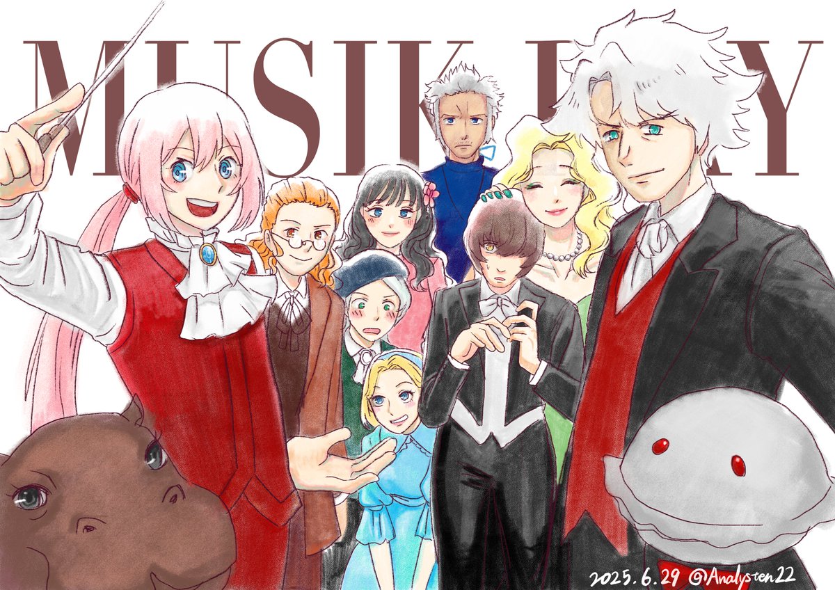 ムジークの日おめでとう🥳