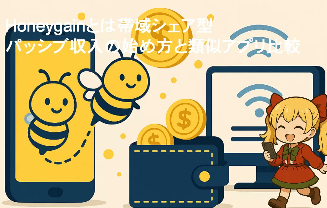 cbn_jp's tweet photo. Honeygainとは帯域シェア型パッシブ収入の始め方と類似アプリ比較 https://t.co/opWLMHWE1z https://t.co/5W7QD05Ypy
