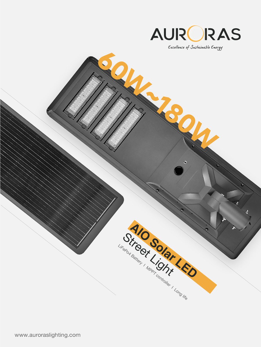 Ruby61057406's tweet image. Boost lighting efficiency with our all-in-one solar lights: adjustable LED modules, durable die-cast aluminum body, and a distinctive design. Smart control ready with ZHAGA compatibility.

sales12@auroraslighting.com
Whastapp:+86 13411617444

#solarstreetlight #solarled