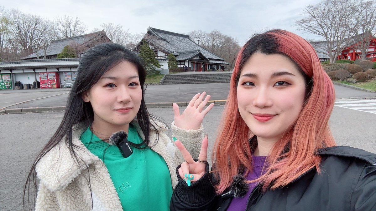 いもむぎ旅行超楽しかった〜〜〜！！！🥰🥰
洞爺湖の桜、ほんとうに大好きなの！

上田さんも出てます！ #ギャルにルーズ の話もしてます！
晩酌のお供にぜひ見てね🍻