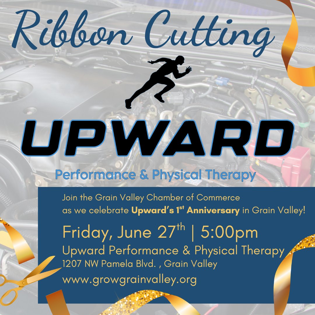 Upward Performance &amp; Physical Therapy Ribbon Cutting this Friday! - mailchi.mp/growgrainvalle…