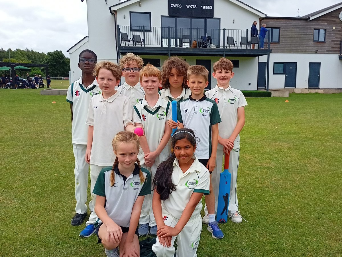 The very best of luck to our U9 cricketers who are taking part in ISA Kwik Cricket at Duffield Cricket Club in Derbyshire today. Have fun everyone!
#crescentschool #isaschoolsport