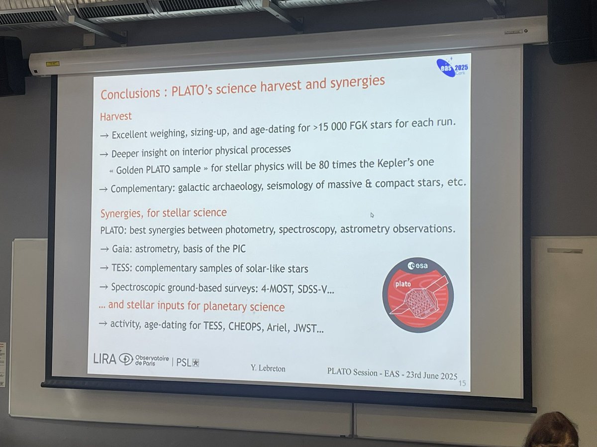 David Montes (@dmontesg) on Twitter photo 23 June 2025 - SS1: PLATO's Prospects in Exoplanet and Stellar Science <a href="/esascience/">ESA Science</a> <a href="/ESA_Plato/">ESA_Plato</a>
EAS2025 European Astronomical Society Annual Meeting in Cork, Ireland, 23 – 27 June 2025 #EAS2025Cork <a href="/EAS_meeting/">EAS Annual Meeting</a>
eas.unige.ch/EAS2025/progra… 23 June 2025 - SS1: PLATO's Prospects in Exoplanet and Stellar Science <a href="/esascience/">ESA Science</a> <a href="/ESA_Plato/">ESA_Plato</a>
EAS2025 European Astronomical Society Annual Meeting in Cork, Ireland, 23 – 27 June 2025 #EAS2025Cork <a href="/EAS_meeting/">EAS Annual Meeting</a>
eas.unige.ch/EAS2025/progra…