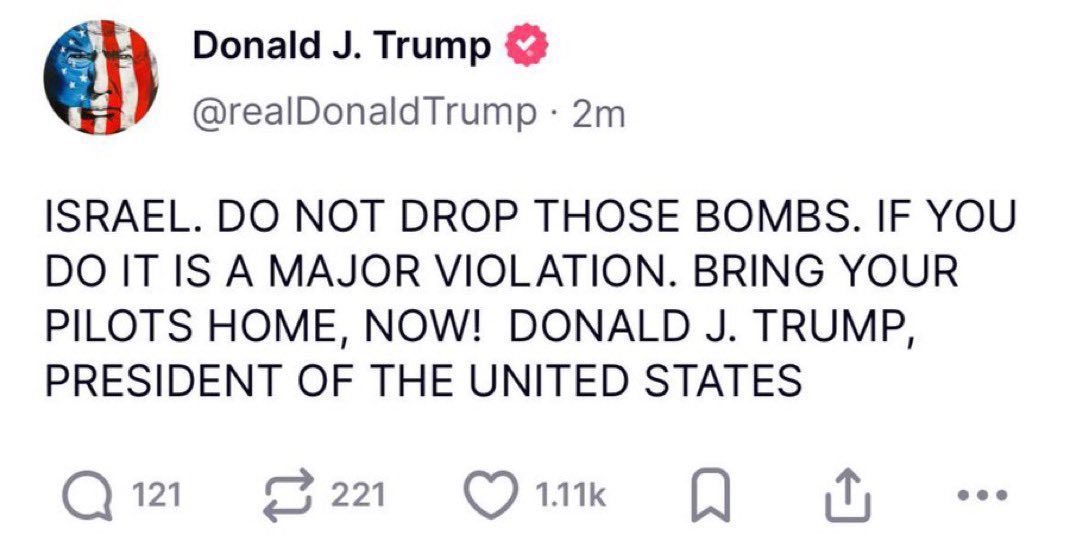 🤣🇮🇱🇺🇸 TRUMP IS ANGRY WITH ISRAEL!