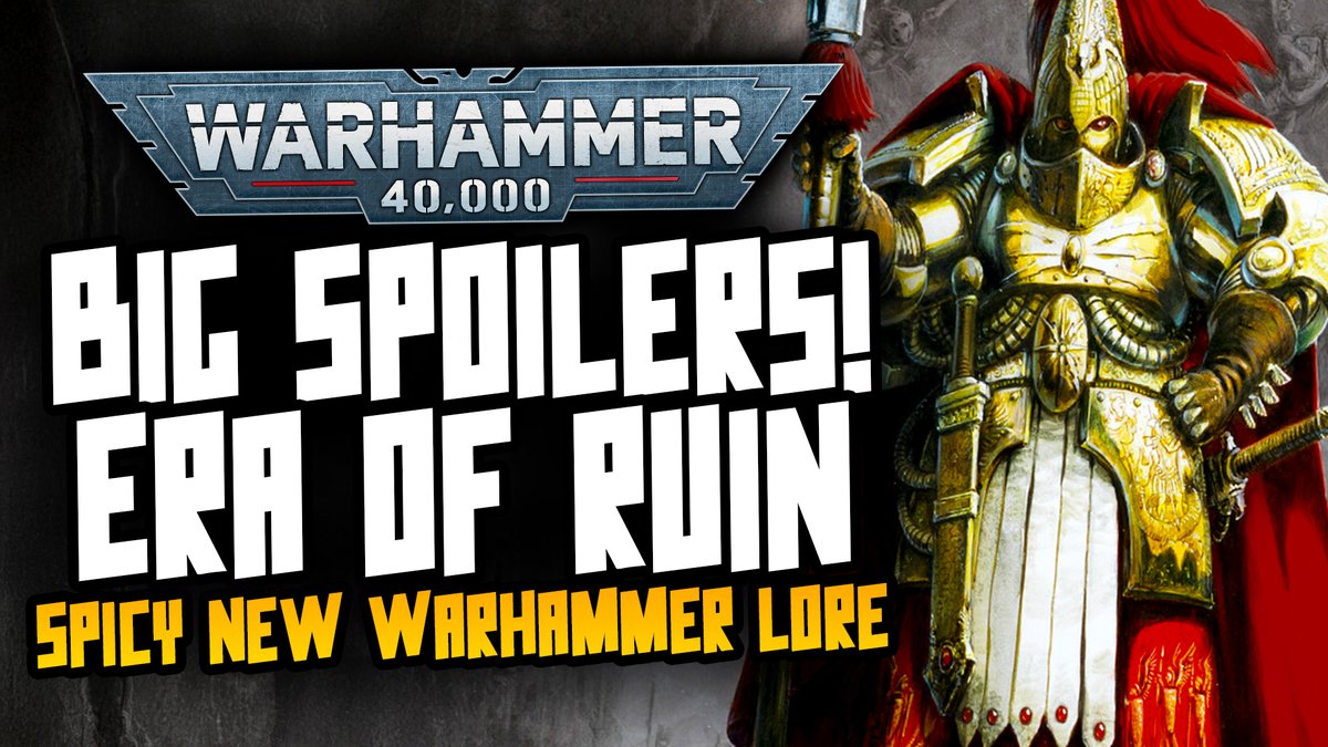 I love Primarchs and I love Custodes but they didn't really ever see eye to eye on a lot of things, in this video I cover some of the big story points from the latest  Siege of Terra book which gives us major new details!

youtu.be/x-h9rRvlVPE