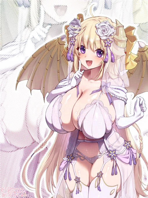 Skebリクエストでアイギスのエルドラちゃん描かせていただきました!! リクエストありがとうございました!