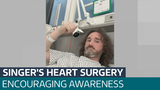'The Voice' star raising awareness after recovering from open heart surgery
itv.com/watch/news/the…