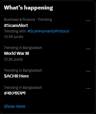 Miltonx6277's tweet photo. Thats The real truth....@Humanityprot
You guys are on Trend #ScamHumanityProtocol
@Calderaxyz
@ofc_the_club
@base
@saharaai
@overtake_world
Good Luck for you guys
I wish you guys will be out of scam 🥰 https://t.co/SegZJhLGwM