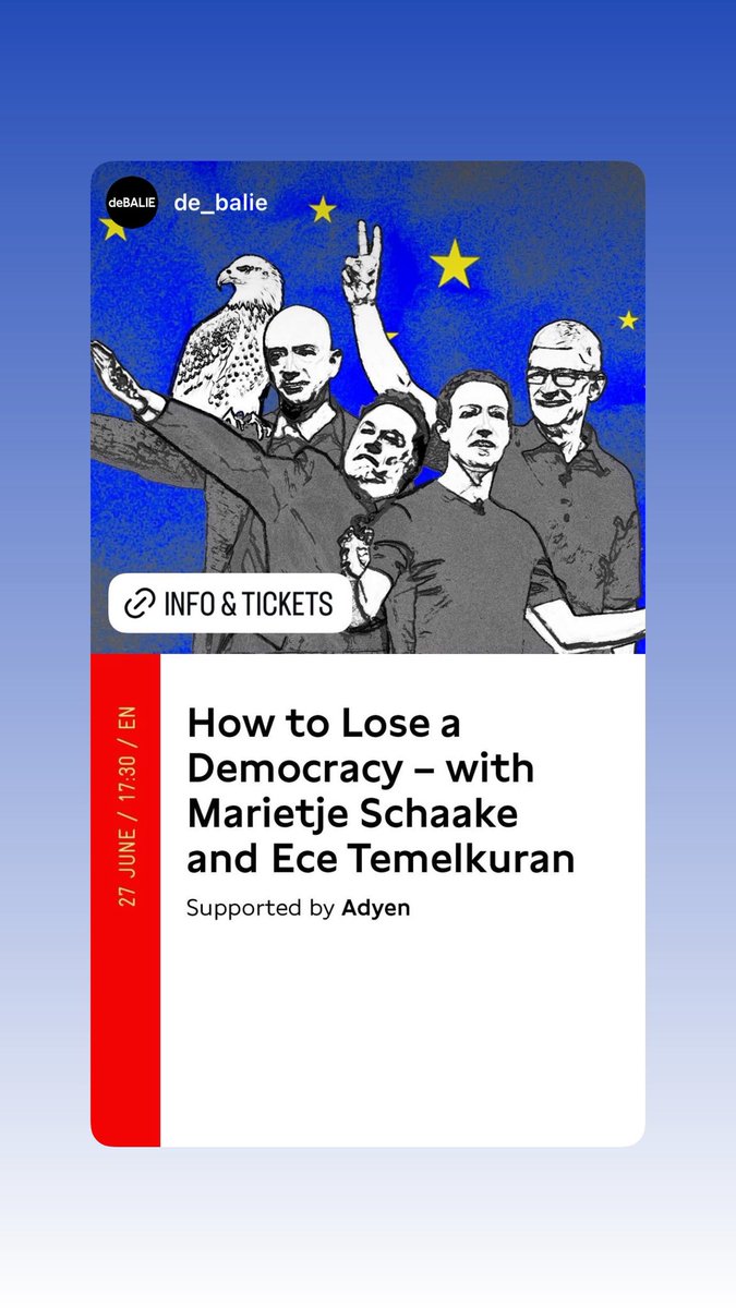 See you at <a href="/DeBalie/">De Balie</a> on the 27th of June at 17:30!