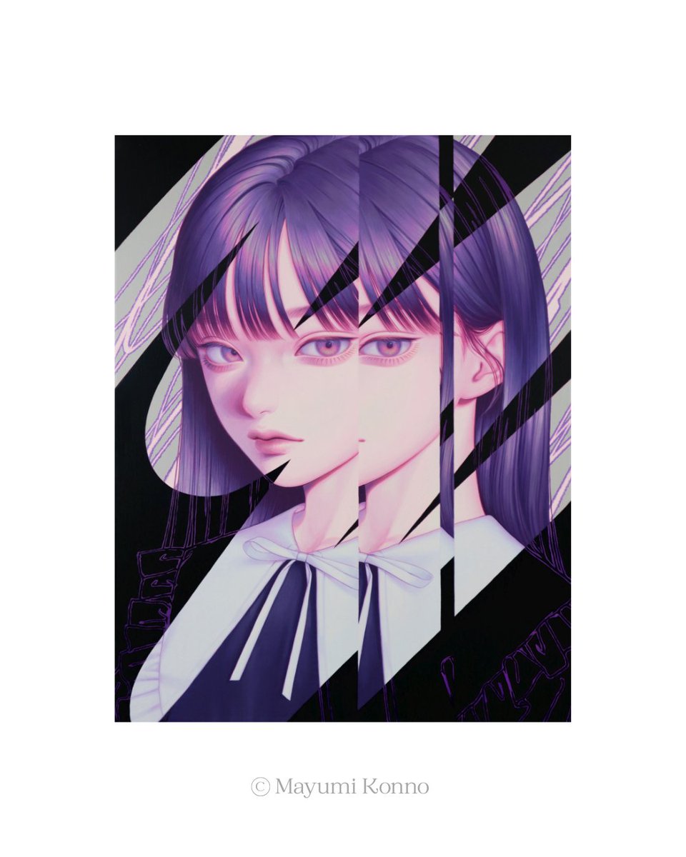 紺野真弓　原画　ペインティング　mayumi konno 紺野真弓 Mayumi Konno on X