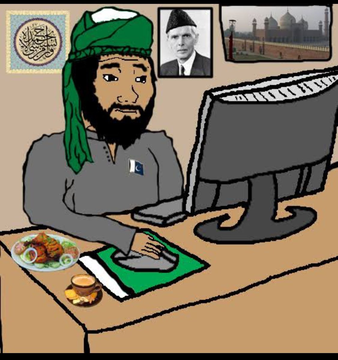 Islāmist After Eating Malvi ka lun in lunch :-)