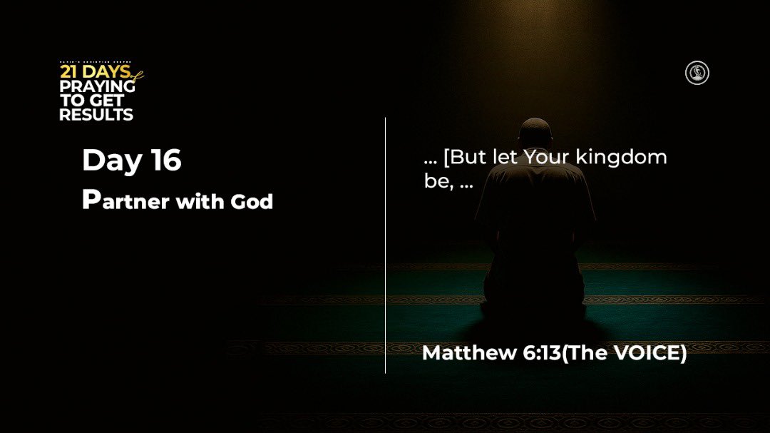 dcclagos's tweet photo. It's Day 16 of our 21 days of Praying to Get Results
Our prayer focus for today is PARTNER WITH GOD
Swipe to see devotional texts and prayer meeting details.
Join us as we pray π
#dccefam #prayer #prayingtogetresults #davidschristiancentre https://t.co/P6NwYj2Sdf