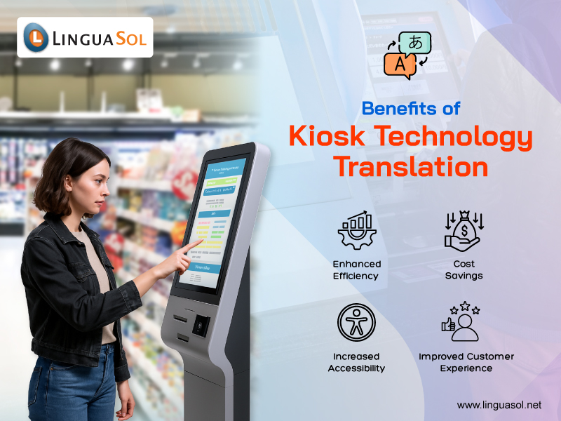 Imagine using a self-service #kiosk that instantly speaks your user's language - no confusion, no delays.
 
LinguaSol’s Linguify solution makes this possible with real-time translation for 200+ languages.
 
Read more: linguasol.net/the-role-of-tr…
 
#TranslationKiosk #MultilingualKiosk