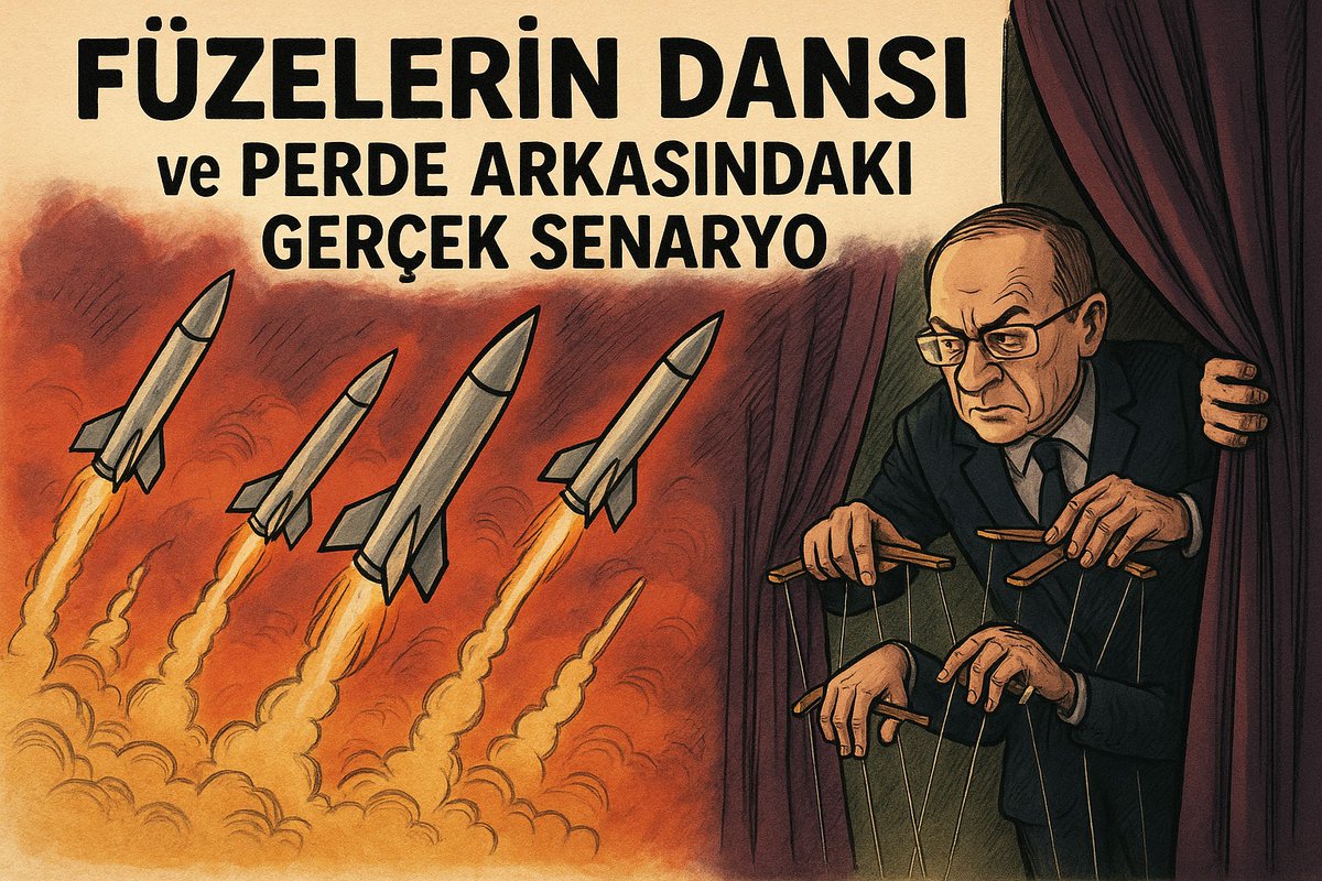 Füzelerin Dansı ve Perde Arkasındaki Gerçek Senaryo
📌 Füzelerin Dansı: Perde Arkasındaki Senaryo
Orta Doğu’da 12 gün süren gerilim, “önleyici saldırı” ve “asimetrik misilleme” düellosuna dönüştü. İsrail’in nükleer tesislere baskını, İran’ın sembolik füze atışları, ABD’nin