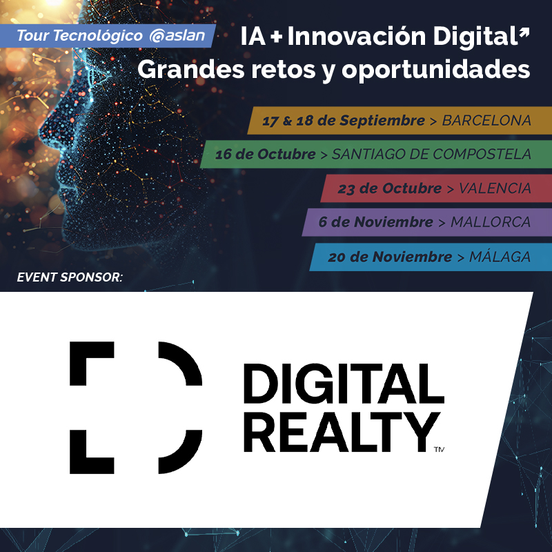 Asociación @aslan (@aslan_es) on Twitter photo 📢<a href="/digitalrealtyES/">Digital Realty (España)</a> apoya como Event Sponsor la XIX edición del Tour Tecnológico <a href="/aslan_es/">Asociación @aslan</a> 2025
#Barcelona 17-18 Sept | #Santiago 16 Oct | #Valencia 23 Oct | #Mallorca 6 Nov | #Málaga 20 Nov
Más información en aslan.es/actividades/to…
#TourASLAN #UneteASLAN 📢<a href="/digitalrealtyES/">Digital Realty (España)</a> apoya como Event Sponsor la XIX edición del Tour Tecnológico <a href="/aslan_es/">Asociación @aslan</a> 2025
#Barcelona 17-18 Sept | #Santiago 16 Oct | #Valencia 23 Oct | #Mallorca 6 Nov | #Málaga 20 Nov
Más información en aslan.es/actividades/to…
#TourASLAN #UneteASLAN