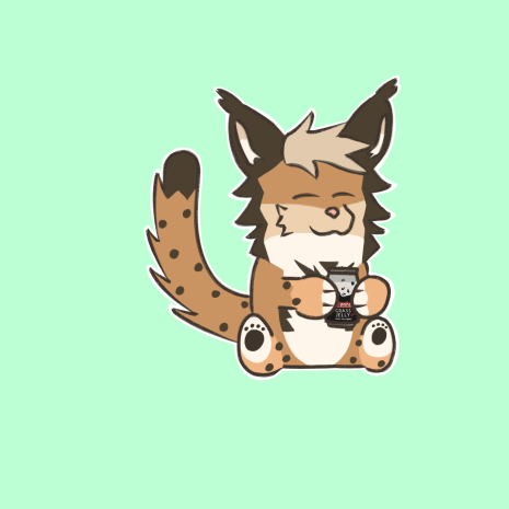Elliebella2515's tweet image. Lynx vibes, sticker style.
Just a little feline flair for your feed. 🐱✨
#FurryArt #StickerStyle #AnthroArtist #FurryFandom #DigitalArt #FurAffinity #AnthroArt #CharacterDesign #FurryStickers #CuteArt #OCArt