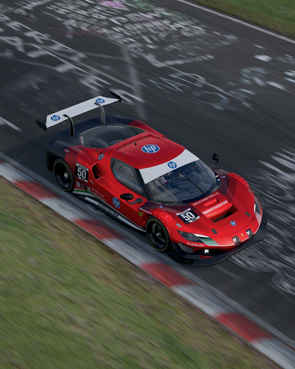 Special car on a special track 😇

#FerrariEsports