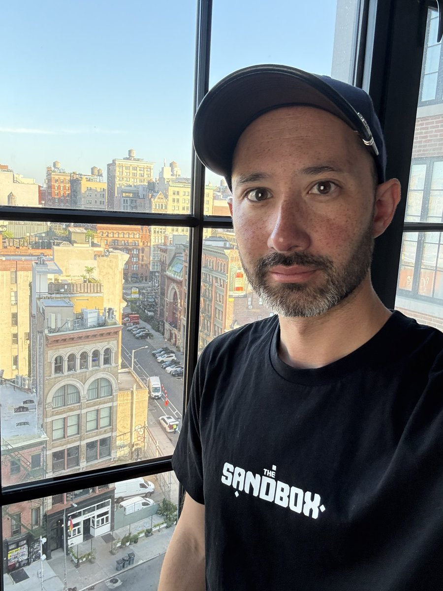 Sebastien 🏞 (@borgetsebastien) on Twitter photo 👋 GM from New York 🇺🇸
See you at <a href="/NFT_NYC/">NFT.NYC</a> <a href="/Permissionless/">Permissionless</a> <a href="/G4C/">Games for Change</a> this week and special <a href="/TheSandboxGame/">The Sandbox</a> events and announcements 👋 GM from New York 🇺🇸
See you at <a href="/NFT_NYC/">NFT.NYC</a> <a href="/Permissionless/">Permissionless</a> <a href="/G4C/">Games for Change</a> this week and special <a href="/TheSandboxGame/">The Sandbox</a> events and announcements