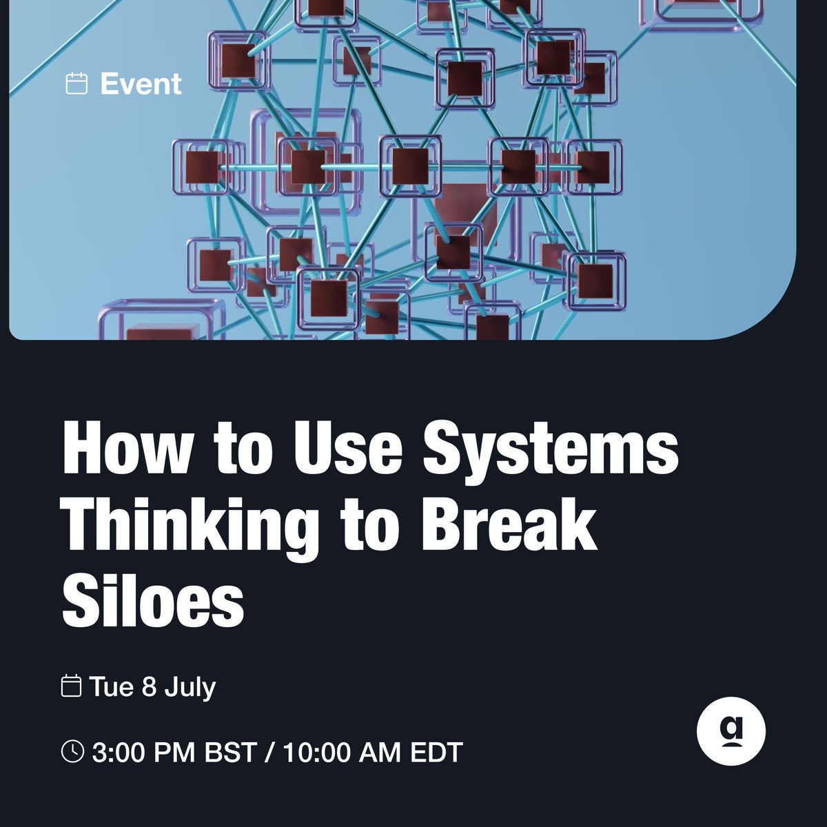 🔄 Breaking siloes starts with systems thinking. Join this practical session on working across boundaries in public service. 
🔗apolitical.co/events/july-20…