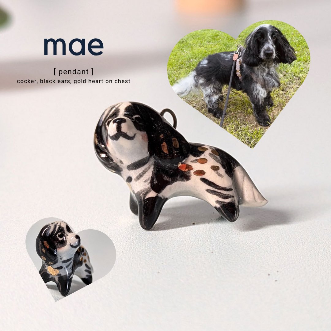 _kness's tweet image. Pup Portrait Pendant