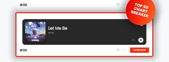 Hit that #39 spot on the #Hyppedit Trap Top 100 w/ <a href="/arrielmusic/">💀Arriel</a> ‘Let Me Be’

Stream that bish plz 🤓