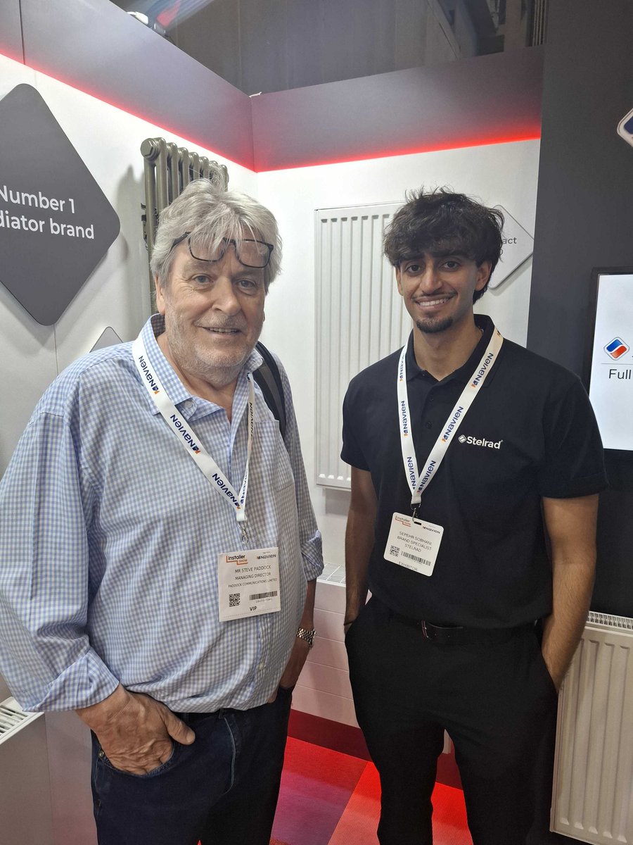Stelrad's tweet image. #InstallerSHOW #CIPHE #plumbing #heating #stelrad
