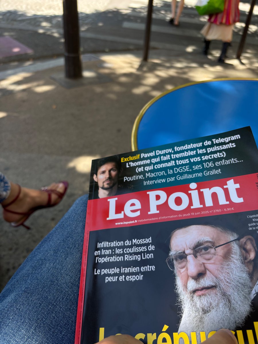 Vincent Crouzet, alias Victor K (@vincentcrouzet4) on Twitter photo Excellent numéro du <a href="/LePoint/">Le Point</a> cette semaine avec notamment un très bon papier sur Alain Madelin <a href="/IdeesAction/">Alain Madelin</a> et une itw extravagante de <a href="/durov/">Pavel Durov</a> où il est évidemment impossible de démêler le vrai du faux, notamment et surtout ses liens avec la #DGSE Excellent numéro du <a href="/LePoint/">Le Point</a> cette semaine avec notamment un très bon papier sur Alain Madelin <a href="/IdeesAction/">Alain Madelin</a> et une itw extravagante de <a href="/durov/">Pavel Durov</a> où il est évidemment impossible de démêler le vrai du faux, notamment et surtout ses liens avec la #DGSE