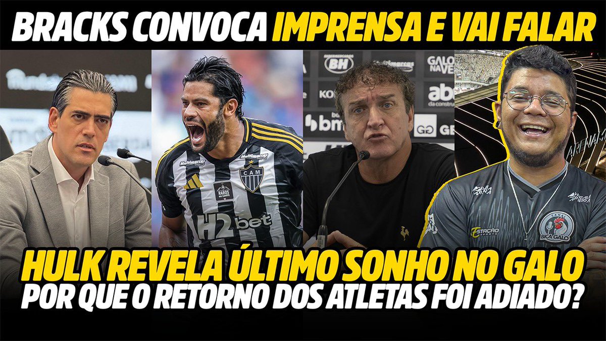 CANAL BICA GALO (@canalbicagalo) on Twitter photo ☕️ Café com <a href="/Geves_Galo/">Marco Geves | BICA GALO</a> no ar!
Bora começar mais um dia por dentro de tudo que tá rolando no Galo!
👇👇👇
youtu.be/FJBKY6pWW9A ☕️ Café com <a href="/Geves_Galo/">Marco Geves | BICA GALO</a> no ar!
Bora começar mais um dia por dentro de tudo que tá rolando no Galo!
👇👇👇
youtu.be/FJBKY6pWW9A
