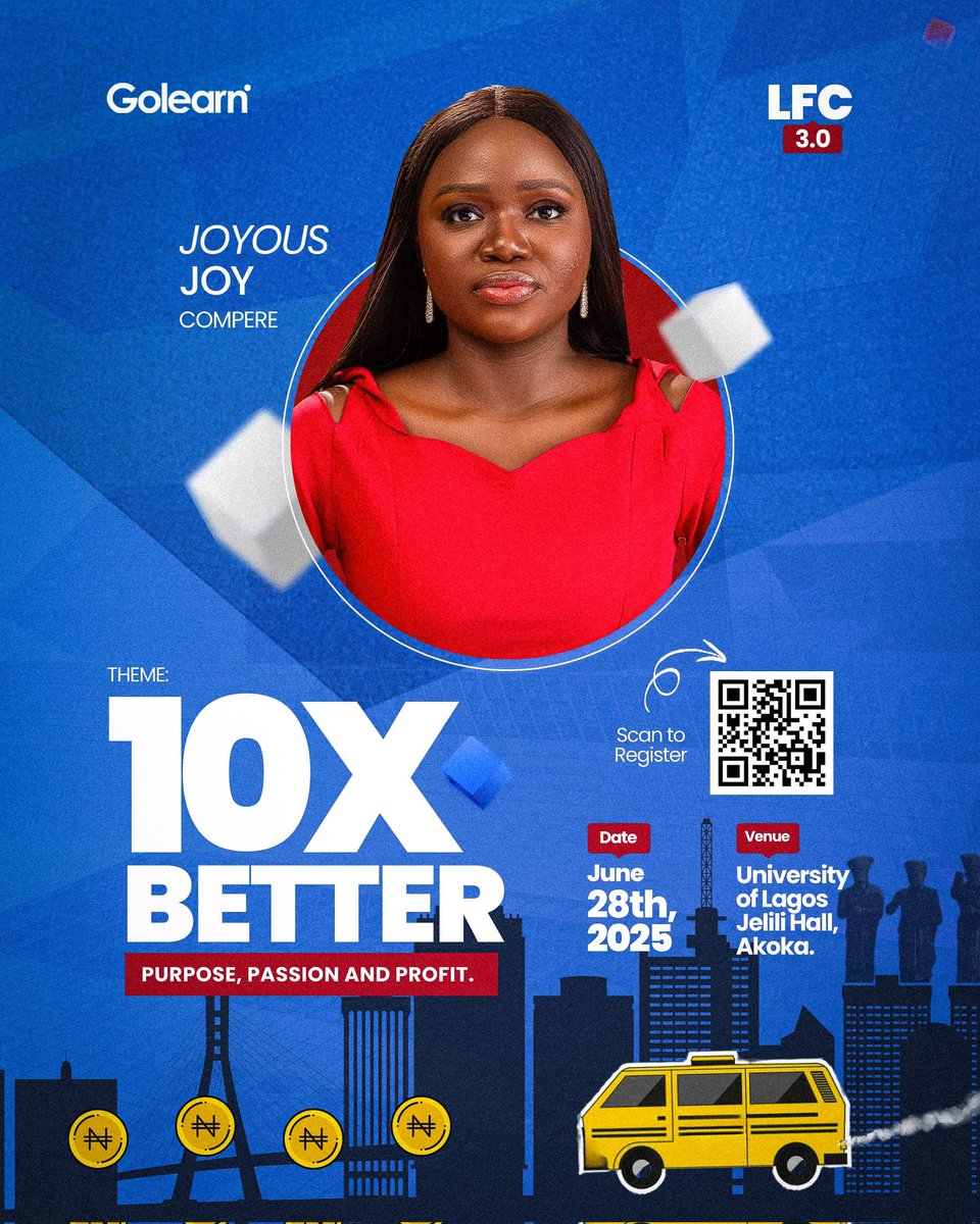 Golearn_online's tweet photo. What better event host, than the joyous host. The host that's a pro, the spark of events! 

Are you ready to have an experience on the 28th of June, 2025?

Register Now!! https://t.co/WwRZNJqBGV
