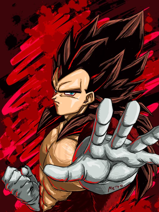 気高き獣 #ドラゴンボール #dragonball #イラスト
