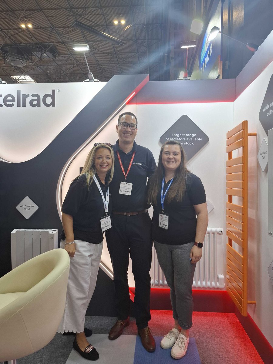 Great to be at #InstallerSHOW 2025 connecting with so many industry professionals!

The team’s been busy meeting installers, sharing ideas, and talking all things plumbing and heating. If you’re here, come &amp; see us at stand 5B10!

#InstallerSHOW #CIPHE #plumbing #heating #stelrad