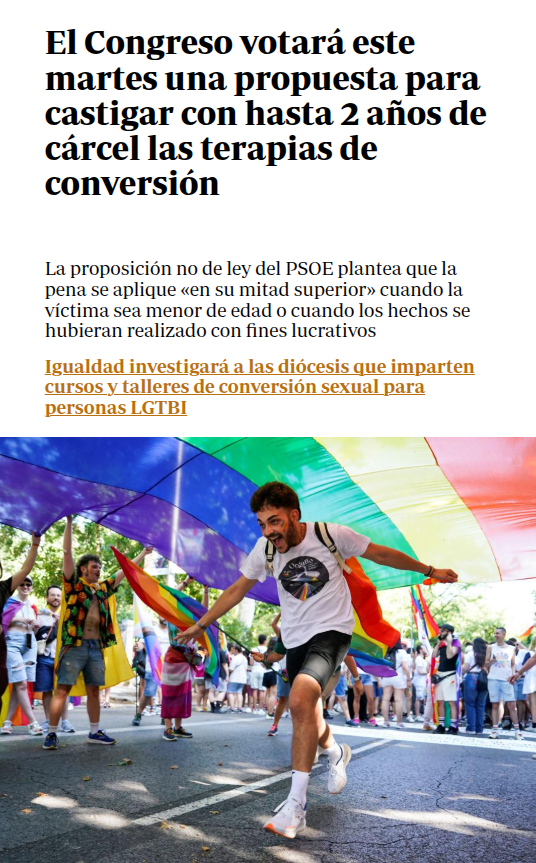 quenerapu's tweet photo. No hay mayor terapia de conversión que las terapias de transición. Convencer a menores y adolescentes de que en lugar de personas homosexuales son personas trans ES TERAPIA DE CONVERSIÓN.

¿Un adolecente gay? déjale que sea gay.
¿Una adolecente lesbiana? déjala que sea lesbiana. https://t.co/7yMxuhrvd3