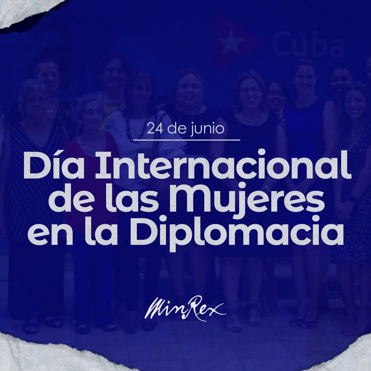 👩‍💻Desde 2022 se conmemora el Día Internacional de las Mujeres en la Diplomacia, con la finalidad de reconocer la contribución de las mujeres en la política exterior de los países que representan.

🎊Muchas felicidades a todas las mujeres diplomáticas cubanas en su día.