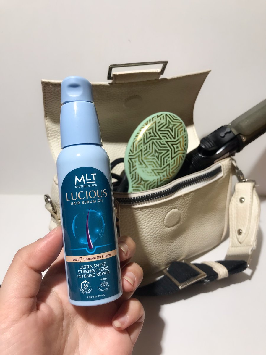 luluuys's tweet photo. Senjata utama rambutku : bukan sisir, bukan catokan, tapi botol kecil isi 7 minyak sakti ini. 😌

Sekarang jadi andalan tiap abis keramas. Apalagi buat ngatasin rambut kering dan frizzy. 😬✨ https://t.co/2fBQojPixD