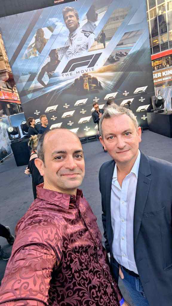 ianredpath's tweet image. F1: The Movie is a full-throttle, crowd-pleasing, feel-good adrenaline rush of a movie. It’s a true summer blockbuster that puts you in the driver’s seat to experience full on fun and spectacular entertainment on every lap of it’s running time.
#F1TheMovie #F1 @F1Movie