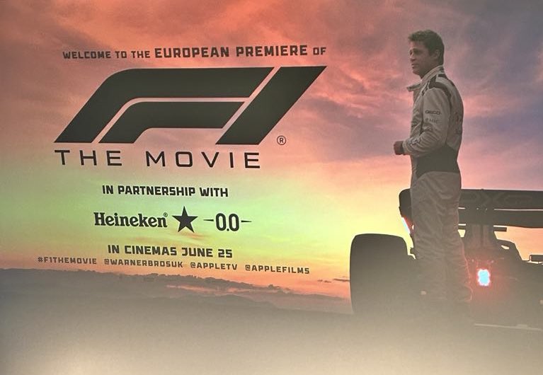 ianredpath's tweet image. F1: The Movie is a full-throttle, crowd-pleasing, feel-good adrenaline rush of a movie. It’s a true summer blockbuster that puts you in the driver’s seat to experience full on fun and spectacular entertainment on every lap of it’s running time.
#F1TheMovie #F1 @F1Movie