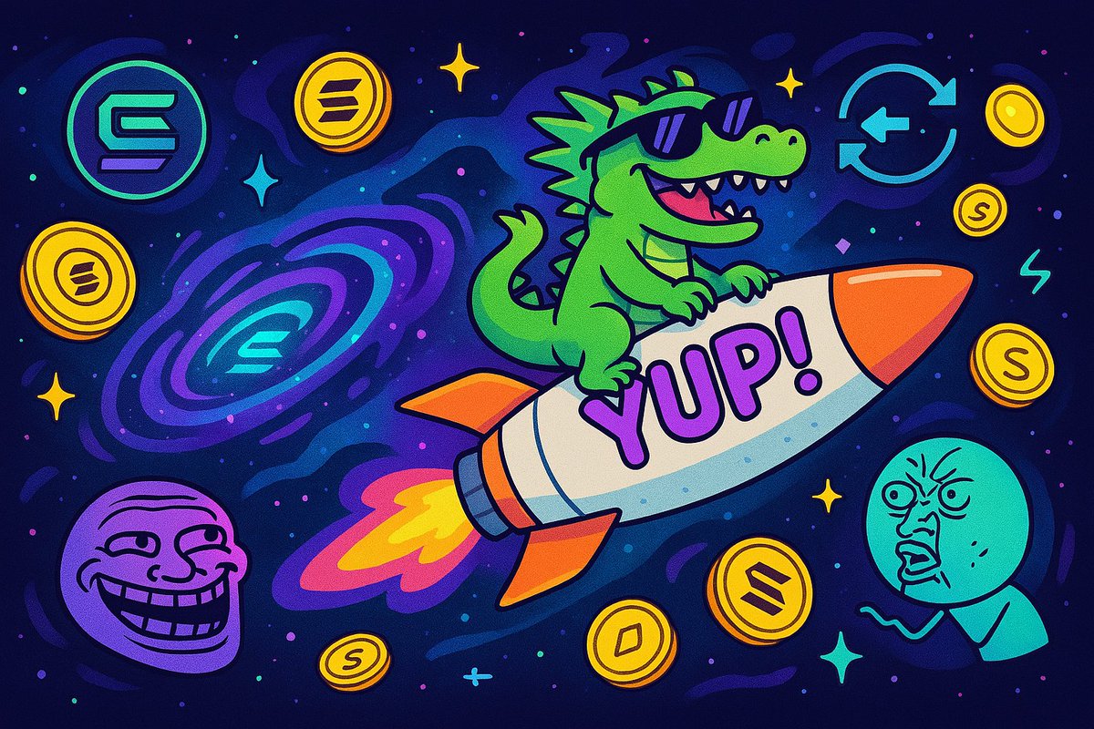 YUPFUN is that meme that actually builds 💻
yup.fun | t.me/Yupfun_Token
Not just vibes, but volume. Not just talk, but tokens.
Get in early or wish you did 😎
#YUPFUN #CryptoAlpha #100xGem #DYOR